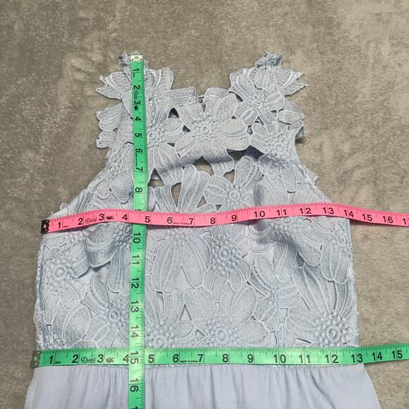 Saylor Free People Dress Womens Extra Small Melody Madi Delicate Floral Lace - Picture 15 of 16